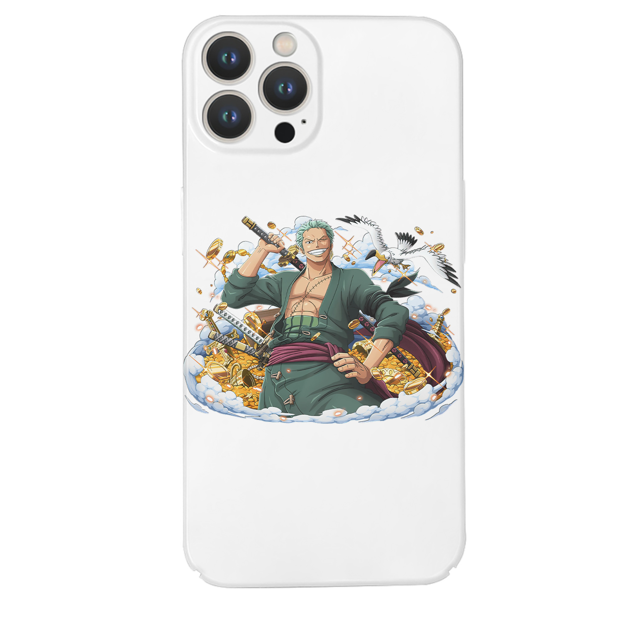 （画像用） ワンピース ロロノア・ゾロ ONE PIECE Roronoa Zoro 【iPhone 14シリーズ対応】ハードケース